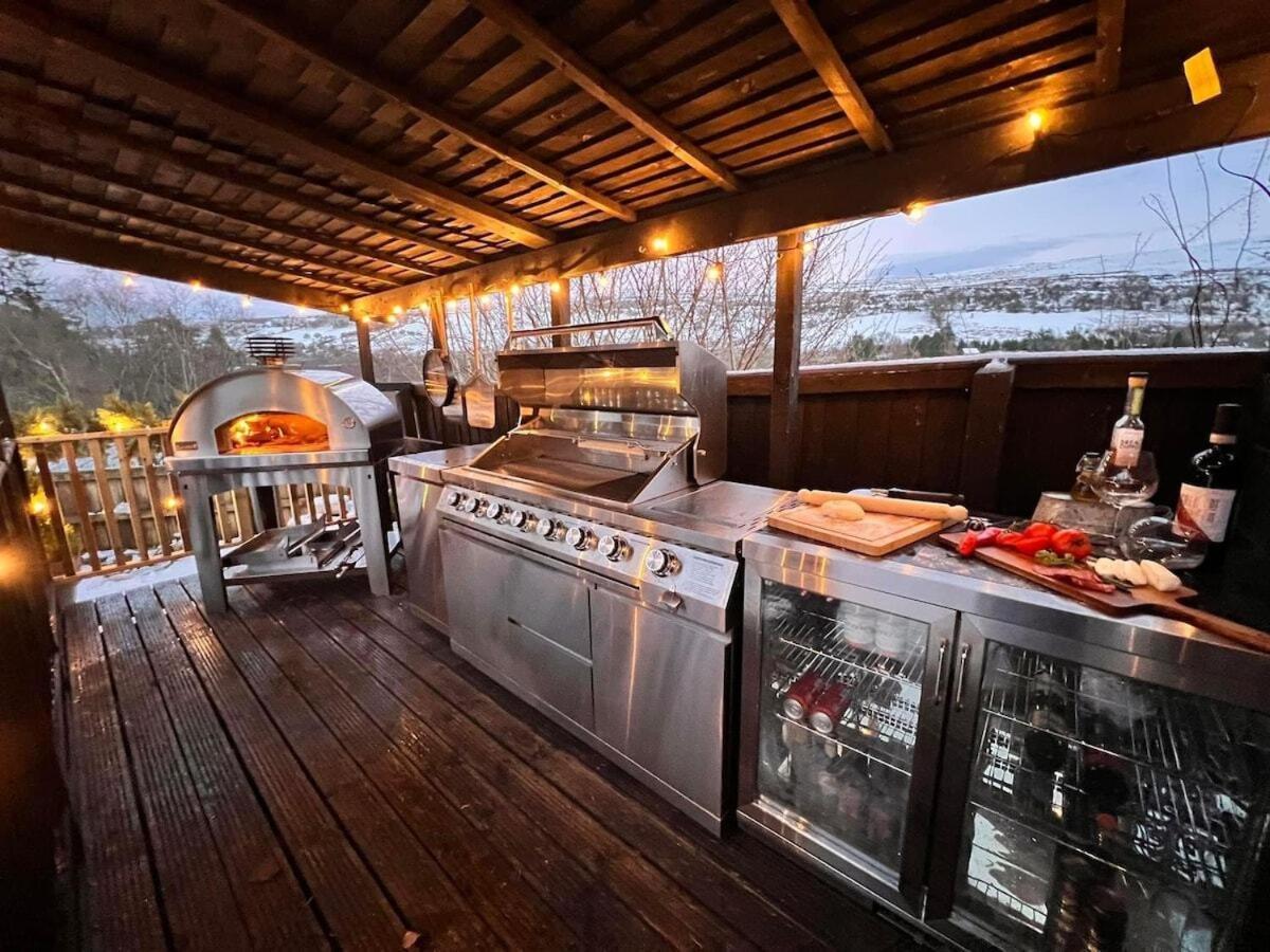 3 - Spectacular Views - Pizza Oven & Bbq Villa Pont Sticill Eksteriør bilde